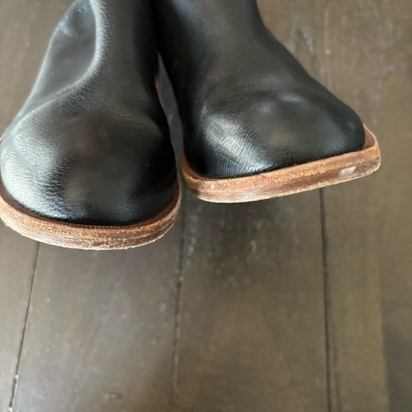 Kork-Ease Velma Black Leather Ankle Booties Boots Size 8 - Picture 7 of 10